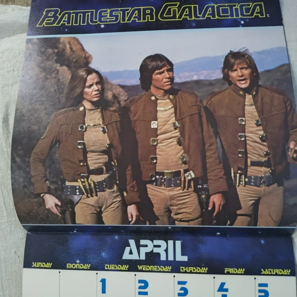 1980 Battlestar Galactica Calendar